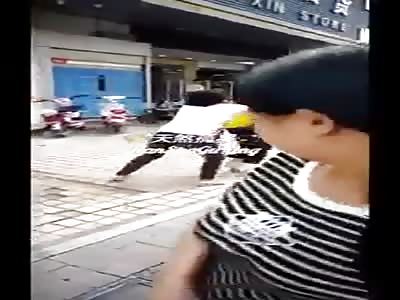 China Street Attack