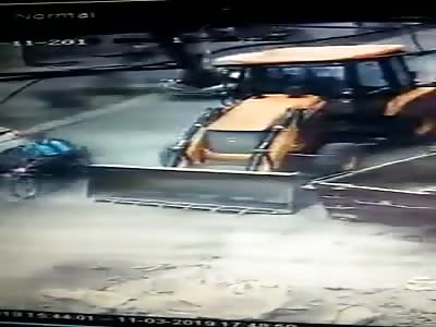 Shocking Accident on CCTV