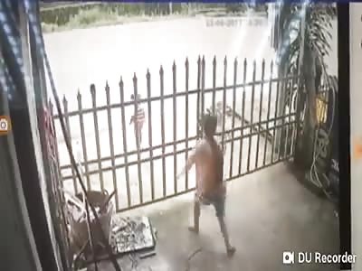 Little boy Ran Over by Bus 