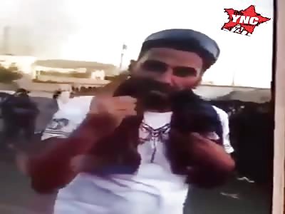 NEW: Sniper Nails Iraqi Protester