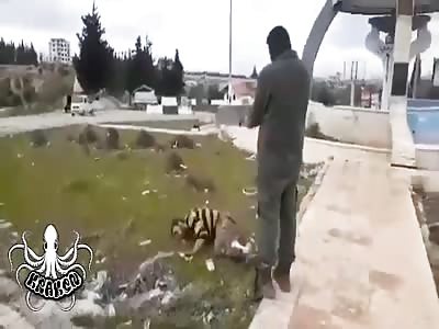 Turkish Soldier Executes Syrian Captive (Head-shot)