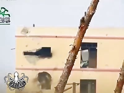Sniper fighter kills enemy with headshot