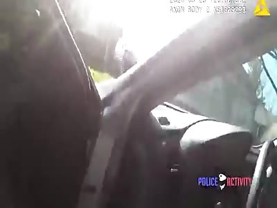 Bodycam Shows Cops Shooting Man Wanted in Stabbing of Pregnant Woman