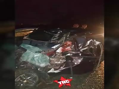 Man crushed to death in accident