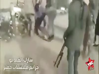 shot to death by Haftar militia