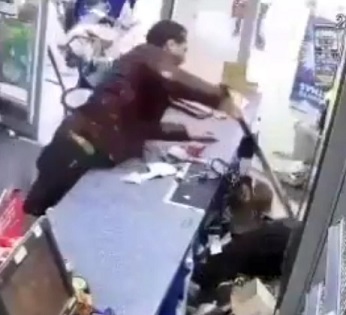 Store Employee Violently Beaten During Looting Riots
