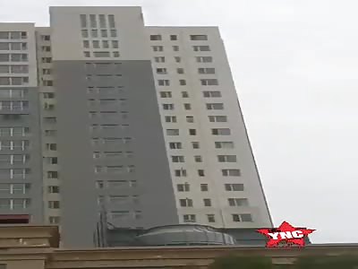 Suicide, High Jump from Building (4 Angles & Aftermath)