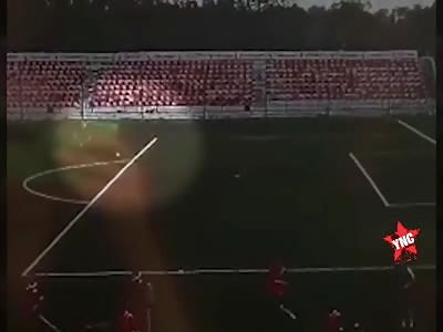 Soccer Player Get STRUCK By Lightning DURING Match