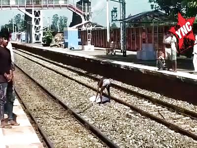 suicide, woman made shit by the train