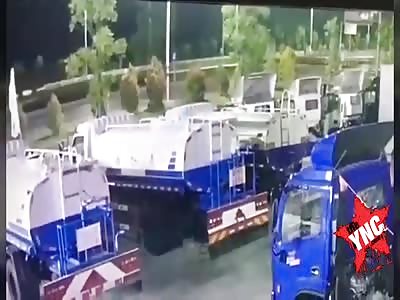 The video of the scene of the accident of Zhaoqing Chong Kou.