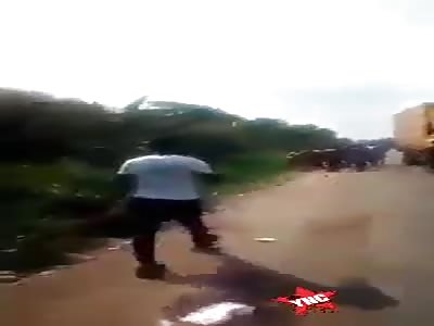 Man killed by police