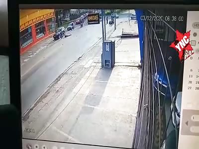 Thief was shot to death(full video)