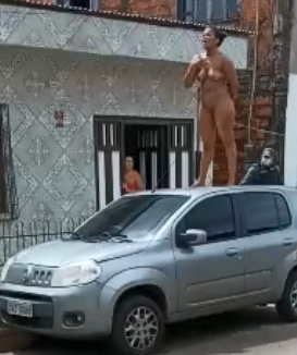Drugged Naked Girl Enjoys Her Day