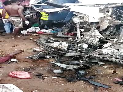 At least 30 people killed in a road accident