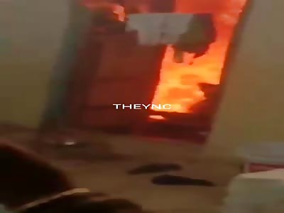 A woman is burned to death inside her home