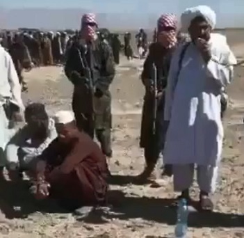 Taliban Related Militants Commit Machine Gun Execution In Afghanistan