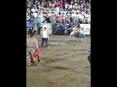 Even his guts came out, after a bull attack
