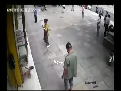 Security guard is stabbed