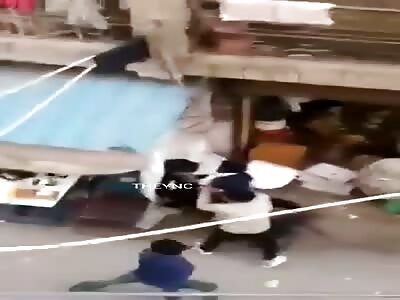 Brutal stabbing and beating murder(extended video) 