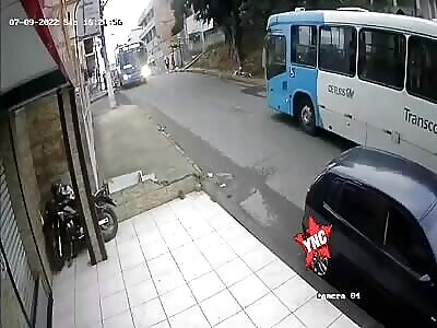(Video no working) motorcycle out of control