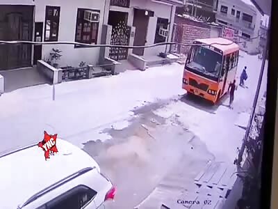 little girl crushed by truck