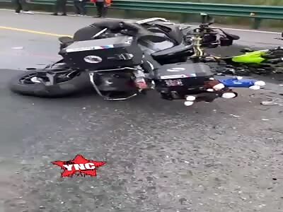 Another fucking motorcycle accident