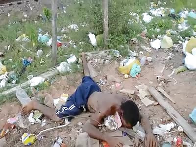 rubbish among rubbish! this alone is possible in brazil