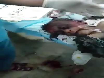 Graphic When a war criminal gives the green light to slaughter his people, the result is this video from