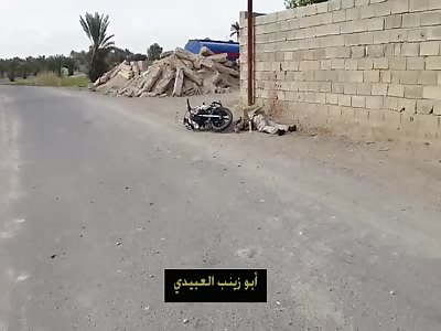 Isis, fallen soldier! shot to death