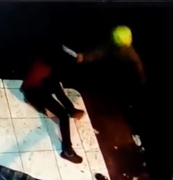 CCTV Shows Man Being Killed by Machete Blows