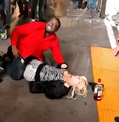 Man takes advantage of intoxicated woman on Vegas Strip