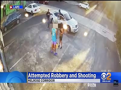 Armed Robbers Get Shot! 