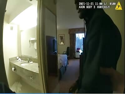 Rape Suspect Bounces Off Hotel Window Trying To Escape! 