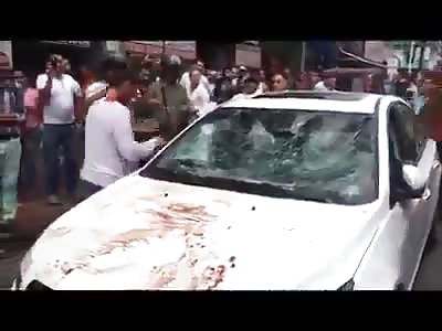 Windshield cleaners destroying guys car
