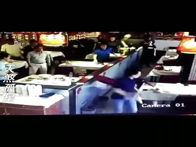 Man killed by his friend at the restaurant.