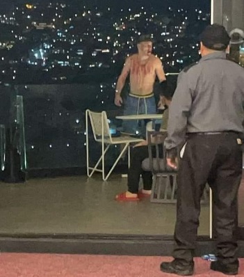 Man Falls from the 25th Floor of a Luxurious Building In Tijuana (with aftermath).