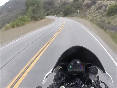 Harley-Davidson Dyna Rider goes Canyon Shredding
