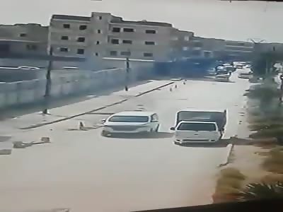 suicide car bomb exploded in Manbij city,