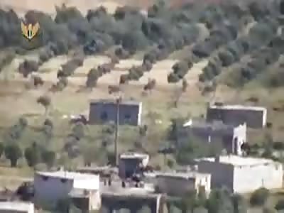 Syria: Video shows FSA rebels destroying the second regime BMP with AT