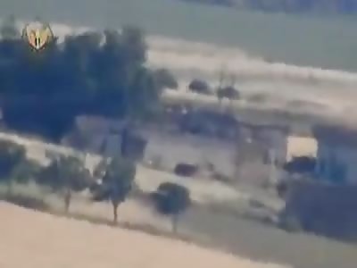 Syria: Video shows FSA rebels destroying regime tank with ATGM in Nort