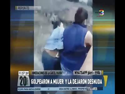 Guatemala prostitute stripped naked and punished
