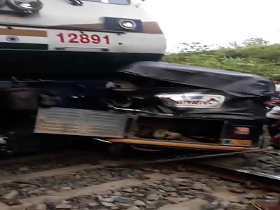 Accident  by Train in Nalkata,Tripura.