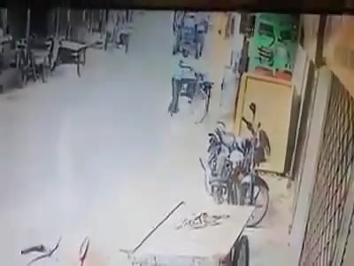 Live Accident Caught on CCTV Footage(31)