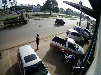 Live Accident Caught on CCTV Footage(34)