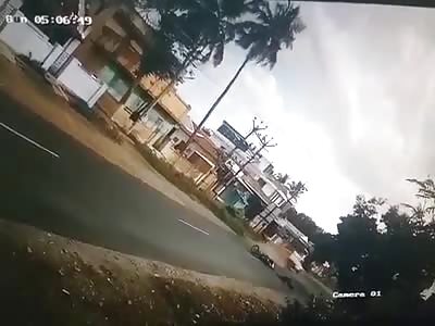 Live Accident Caught on CCTV Footage(48)