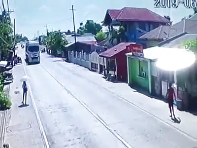Live Accident Caught on CCTV Footage(52)