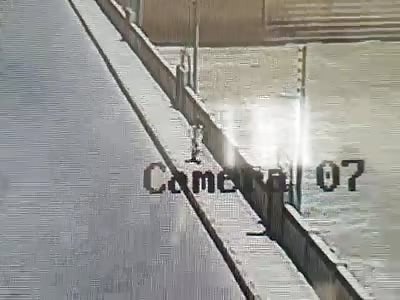 Suicide Caught on CCTV