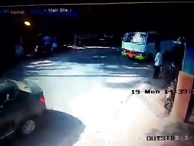 Accident Caught in CCTV Camera - Live CCTV Video(11)