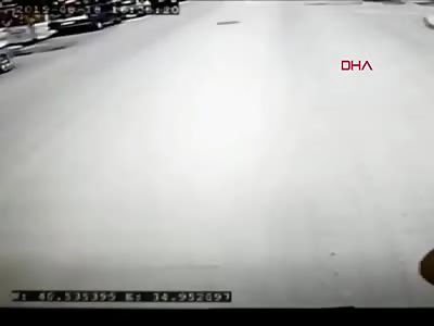 Accident Caught in CCTV Camera - Live CCTV Video(14)