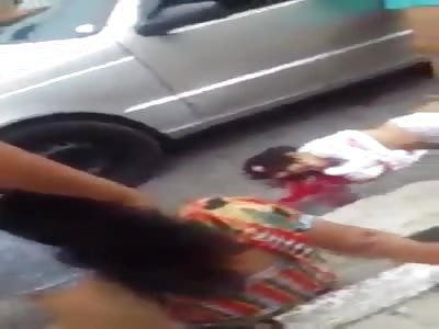 brutal accident with man and family 